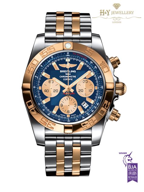 breitling chronomat two tone bracelet replacement|Breitling Chronomat evolution two tone.